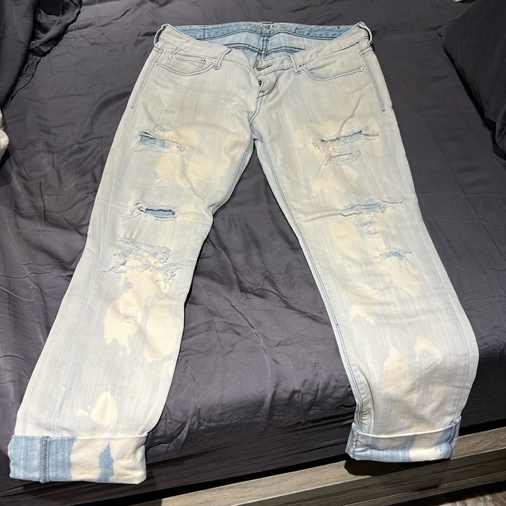 Ripped Express Jeans - Crop Ankle